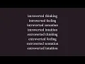 The 8 Jungian Cognitive Functions - Definitions