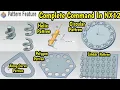 PATTREN COMMAND IN NX12 HOW TO USE PATTREN COMMAND CIRCULAR PATTREN COMMAND CAD PLUS CAM