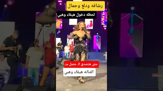 الفنانه هيفاء وهبي تتعرض ل  موقف محرج جدا   دندنها