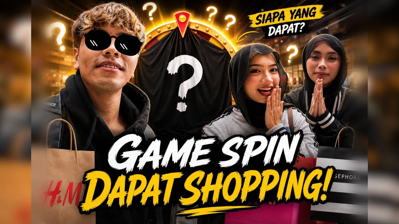 SPIN DAPAT BARANG BRANDED?! HABIS DUIT AKU!!