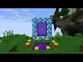 Minecraft How to make a Portal to the Twilight Forest - Minecraft Portal to Twilight Forest