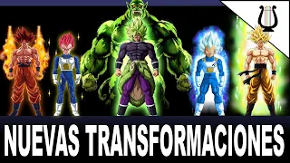 Todas las NUEVAS TRANSFORMACIONES que saldrán en el Remake  - Dragon Ball Super