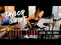 Taylor Swift - Love Story (Disco Lines Remix) | DRUM COVER Domino Santantonio
