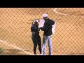 Softball Promposal at Home Plate