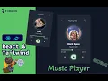 Build a Modern Music Player with React Zustand Tailwind CSS