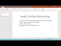 SQL Server Auditing or Action Monitoring using SQL Planner
