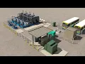 3D Animation | Compressed Natural Gas (CNG) Station for Sun Metro | El Paso, Texas