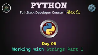 Day06 Strings in Python Part-1 Full Python Course Step by Step 2025