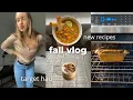 Fall day in the life Minimal fall Target haul making pumpkin bread soup current read more