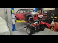 Engine and Aussie four speed gearbox installed into the Torana