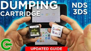 How to dump NDS and 3DS game cartridge and convert it to CIA format
