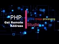 How to get host ip address using php