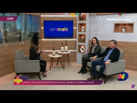 16ª edição da Festa da Gastronomia inicia nesta quarta-feira (15) em Nova Veneza