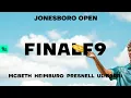 2020 Jonesboro Open FINALF9 LEAD McBeth Heimburg Ulibarri Presnell Jomez Disc Golf