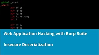 Web Application Hacking with Burp Suite - Insecure Deserialization