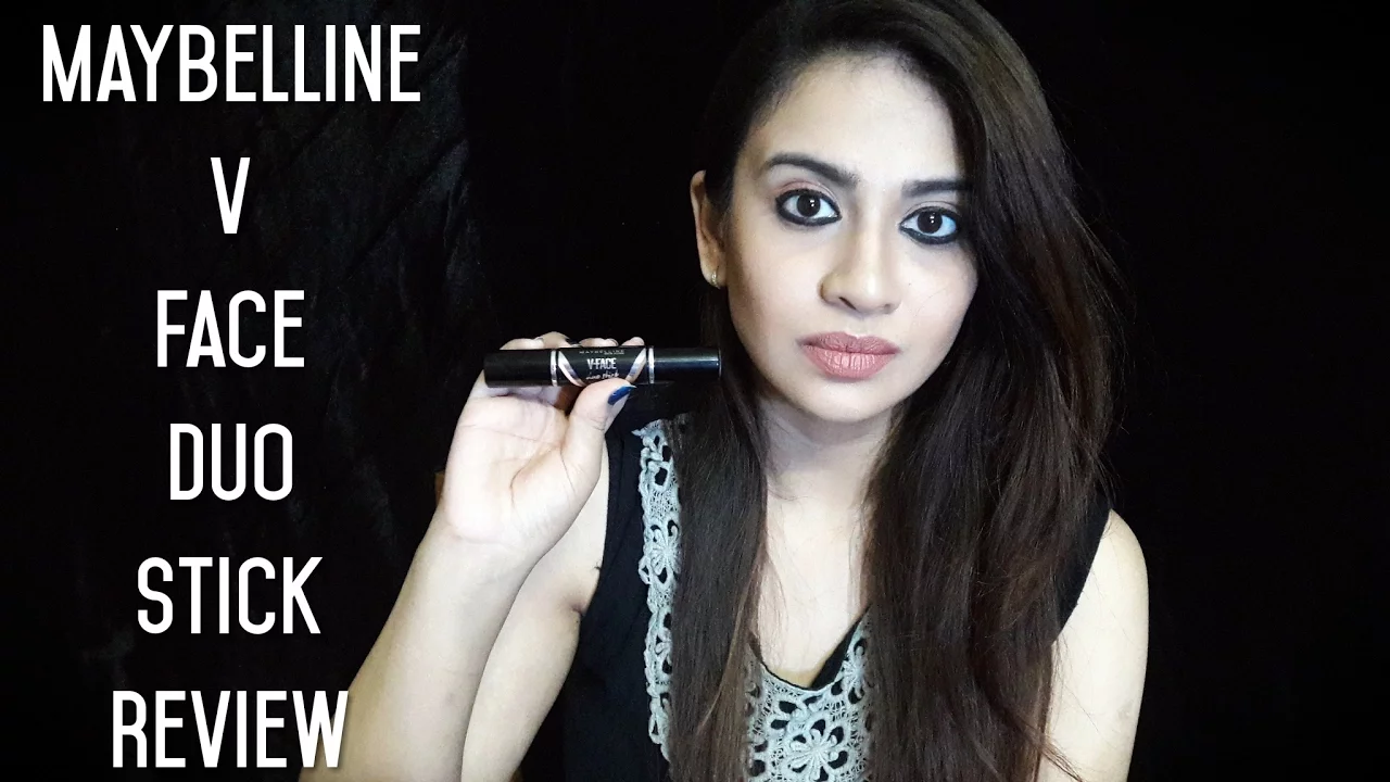 *New* How To Do Countering & Highlighting || Maybelline New York V-Face Duo Stick || Review & Demo. 