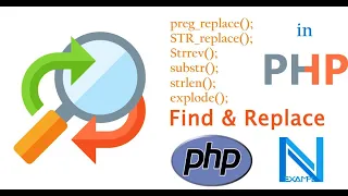 Find and Replace PHP preg - replace STR