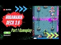 3 0 Hogamania Deck Gameplay Part 1 Clash Royale