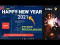 Happy New Year by Python Programming