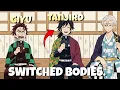 Giyu Tanjiro Switched Bodies Demon Slayer Manga Crazyotaku