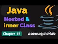 Inner Classes Outer Classes Basics Of Java Programming - 16 Basics Of Java Malayalam
