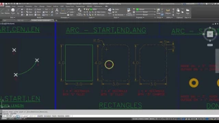 AutoCAD Student Shape Worksheet Drawing Rectangle Command