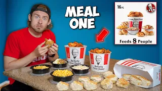 Download I Ate Only FAMILY SIZED Fast Food Meals For a Day MP3