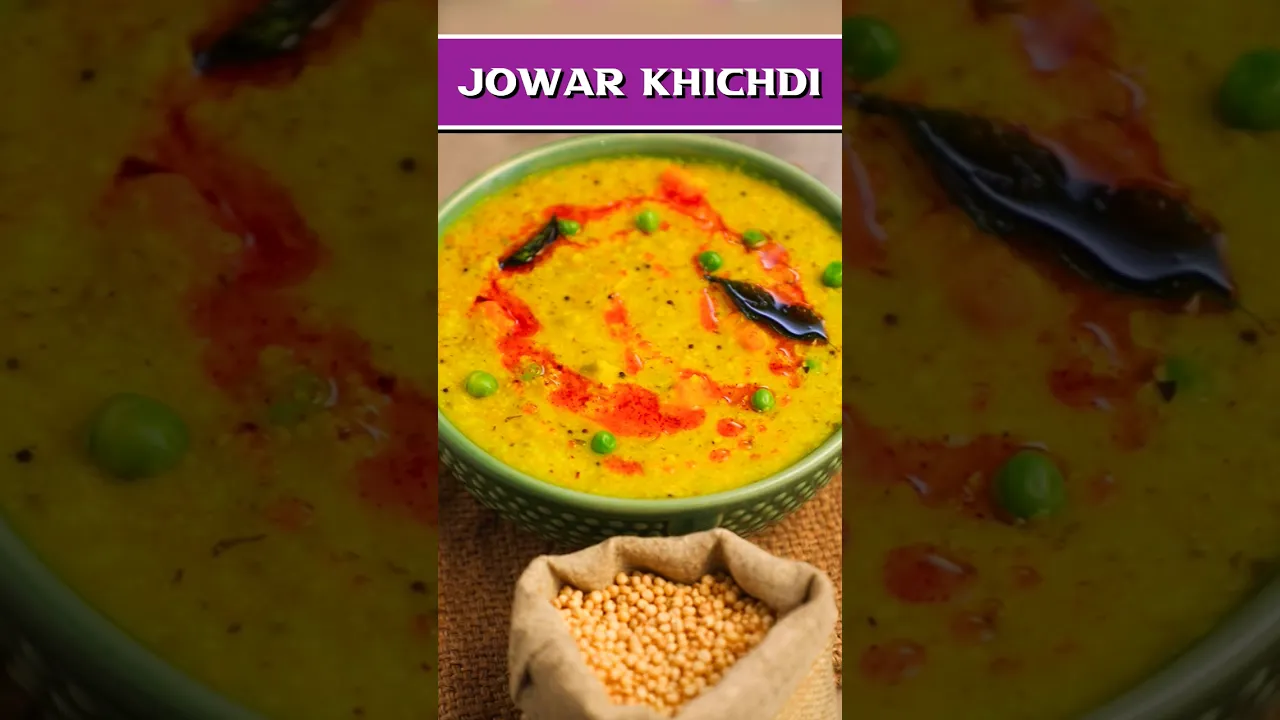 Jowar Ki Khichdi   How To Make Nutritious Sorghum Khichdi #shorts #jowarrecipes #khichdi #sorghum