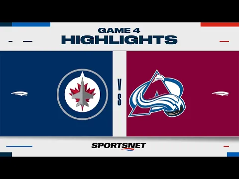 Download MP3 NHL Game 4 Highlights | Jets vs. Avalanche - April 28, 2024