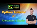 Python Tutorial - Installing Anaconda Spyder