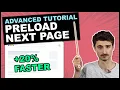 Advanced Wordpress Optimization - Preload Prefetch next pages Flying Pages Plugin