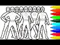 POWER RANGERS Coloring Pages