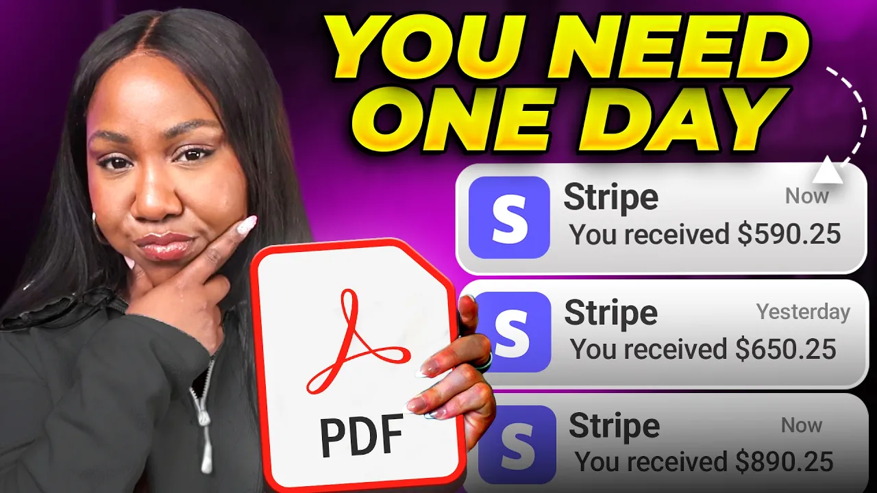 How to Create Digital Products Using AI and Sell Them Online YouTube video preview