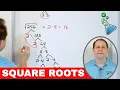 01 - Simplify Square Roots with Factor Trees in Algebra Radical Expressions Part 1