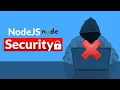 NodeJS Security Crash Course Session Management -