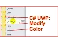 Modify Windows Color on Universal App SolidColorBrush