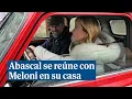Lagu Abascal recibe en su casa a Meloni para acallar los rumores de una ruptura