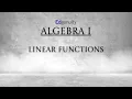 algebra 1 edgenuity lesson linear functions