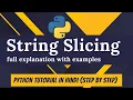 String Slicing in Python Tutorial in Hindi