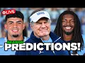 UNC Football Season Predictions LIVE Show How Many Games Will Carolina WIN This Season