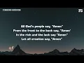 Forrest Frank - Amen Karaoke