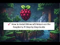 How to Install Minecraft Reborn MCPI on Raspberry Pi Step by Step