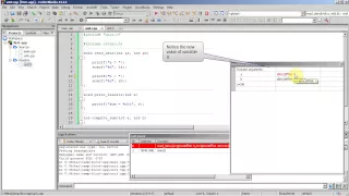 Debugging a application in Code Blocks