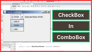 Java JComboBox With JCheckBoxes Items Inside It - Checkable Item ComboBox With Source Code