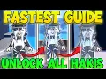 How To Get ALL Sailor Piece Hakis FAST - How To Get Haki In Sailor Piece Conqueror Observation