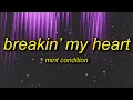 Download Lagu Mint Condition - Breakin' My Heart (sped up) Lyrics breaking my heart girl got me crying all inside