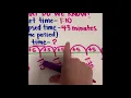 Elapsed Time Anchor Chart