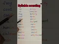 Syllable Counting