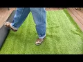 Artificial Grass Rug Safe Pet Turf 5x8ft 1 38 Soft Astroturf with Drainage Holes