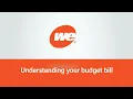 Understanding your budget bill